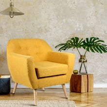 Medea Linen Armchair